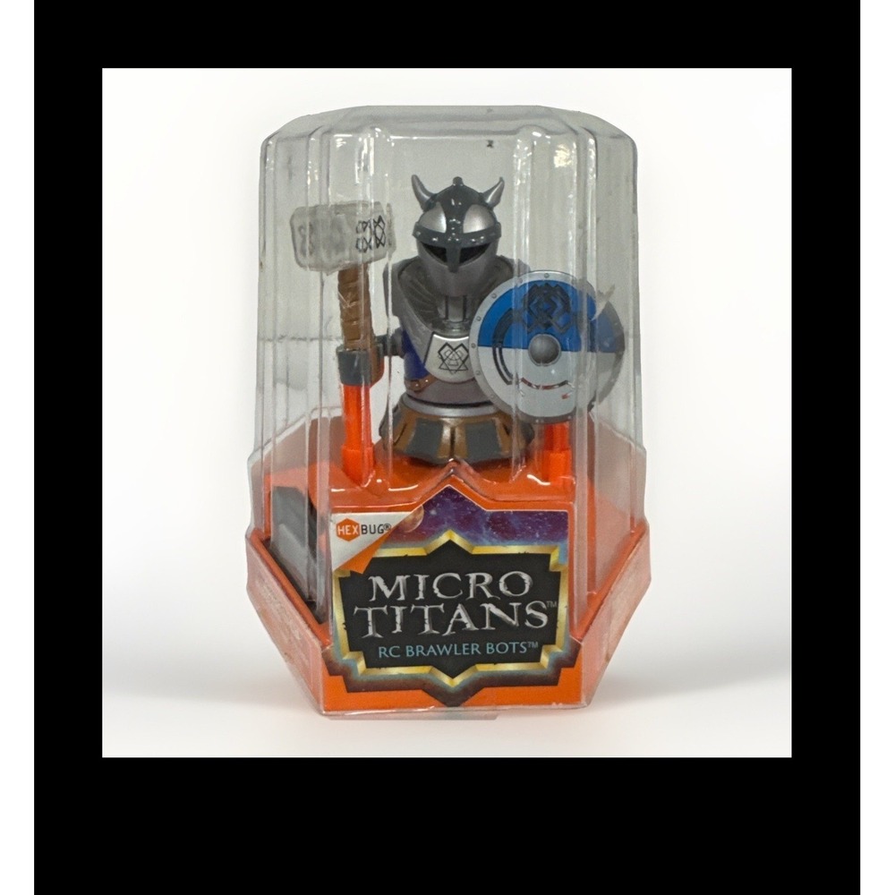 Hexbug Micro Titans Viking RC Brawler Bot Remote Control Robot Light Up Toy